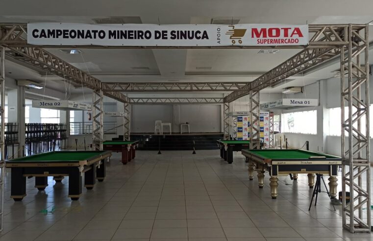 Etapa Montes Claros do Campeonato Mineiro de Sinuca 2022
