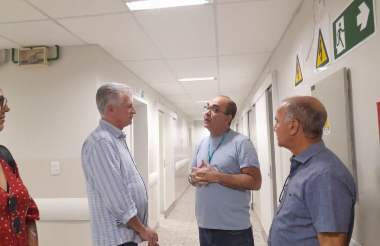 Em visita ao HDG, deputado federal Rogério Correia libera emenda de 1 milhão para assistência SUS