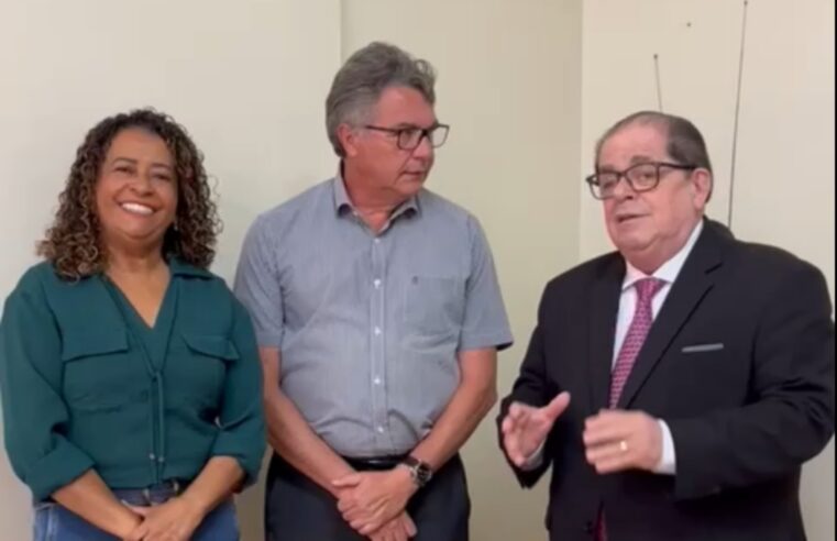 Presidente do Hospital Aroldo Tourinho se reúne com Secretário do Ministério da Saúde, Helvécio Magalhães