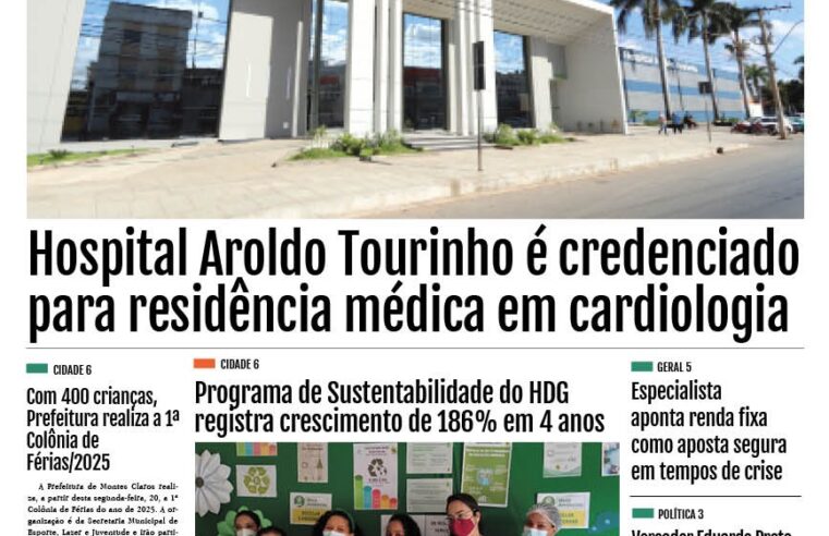 JORNAL DIÁRIO, 18 DE JANEIRO DE 2025