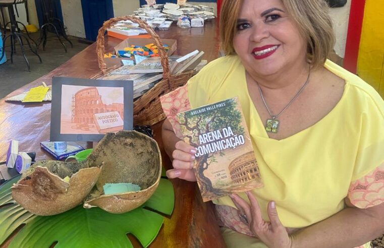 ARENA DA COMUNICAÇÃO | Autora transforma o lançamento do livro em uma experiência sensorial e poética sobre raízes, sonhos e conexões humanas