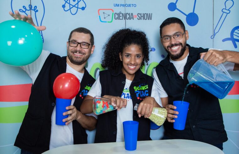 Ciência em Show estreia no Montes Claros Shopping com experiências interativas para toda a família