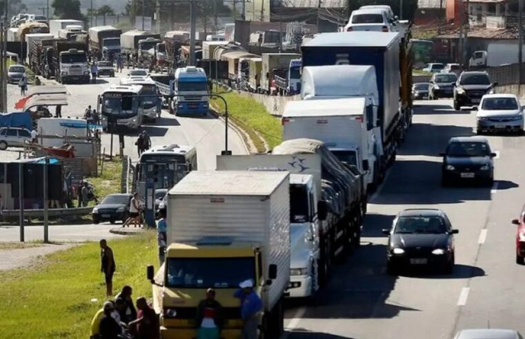 Apagão de caminhoneiros em Minas