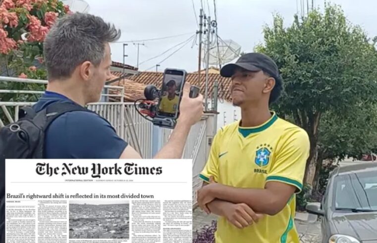 Polarização em Nanuque ganha página no NYT