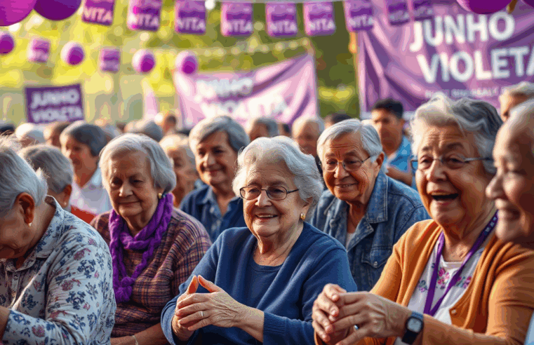JUNHO VIOLETA | Ações deste sábado vão marcar encerramento da campanha de combate à violência contra idosos