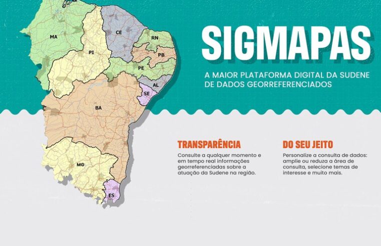 Norte de Minas tem dados inserido pela Sudene no Sigmapas