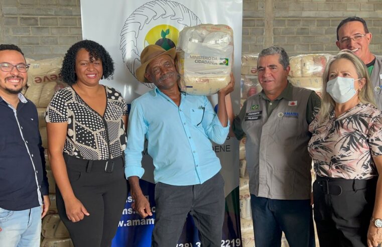 Amams orienta municípios sobre cestas básicas liberadas pelo governo federal