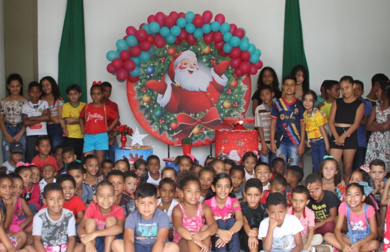 Natal do ICA/UFMG reúne crianças carentes de bairros de Montes Claros