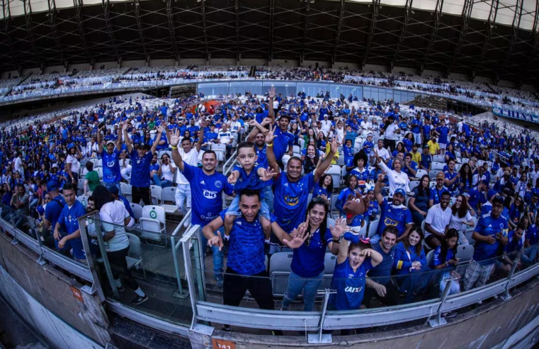 Cruzeiro aumenta previsão de público do clássico e abre novo setor do Mineirão