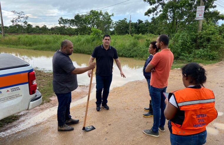 Prefeitura de Pirapora intensifica os trabalhos para sanar causados pelas chuvas