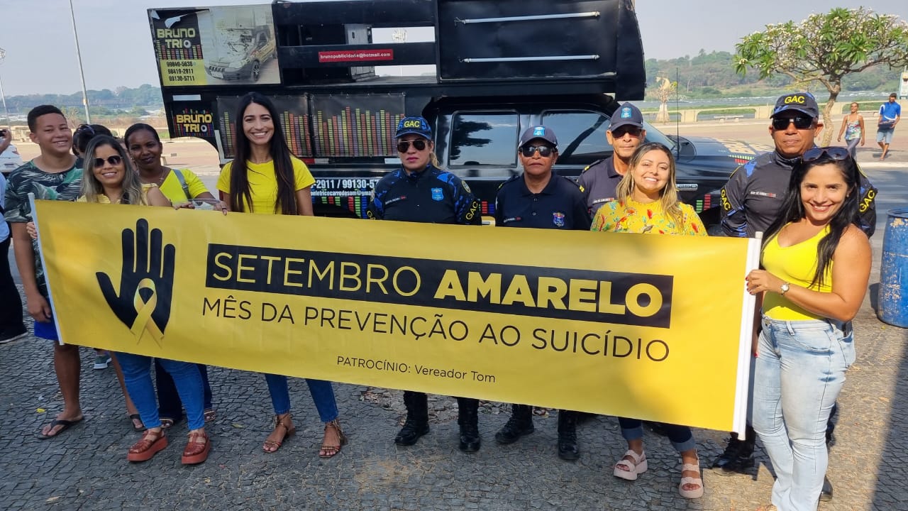Pirapora leva conscientização na Caminhada do Setembro Amarelo