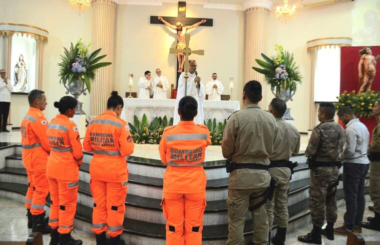 Militares participam de celebração religiosa em Montes Claros