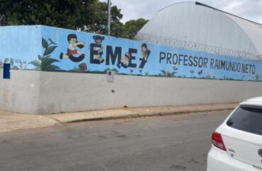 Prefeitura inaugura quadra coberta no CEMEI Professor Raimundo Neto