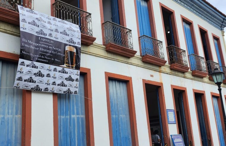 Exposição inédita apresenta a história da cerveja no Museu Regional do Norte de Minas