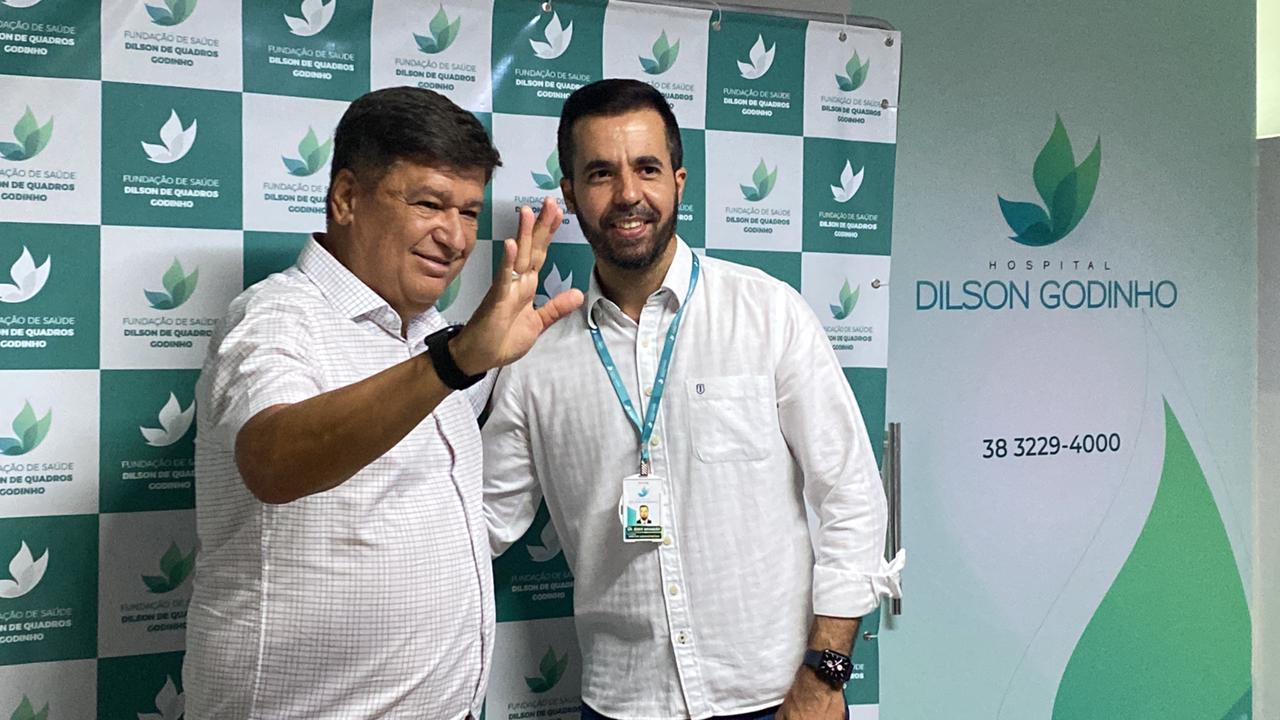 Hospital Dilson Godinho recebe visita do senador Carlos Viana