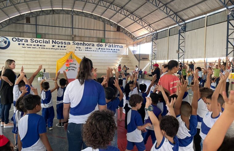 Prefeitura participa de Ação global em escola do Delfino Magalhães
