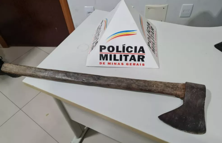 PM prende suspeito de matar homem com golpes de machado em Porteirinha