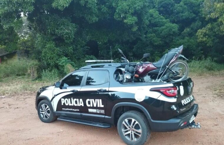 Motocicleta roubada em Janaúba é recuperada próximo a Monte Azul