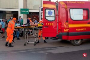 Colisão entre automóvel e bicicleta deixa mulher ferida em Montes Claros