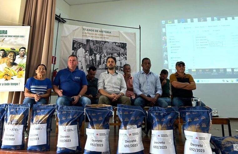 Emater conclui doação de sementes de feijão para municípios castigados pela seca