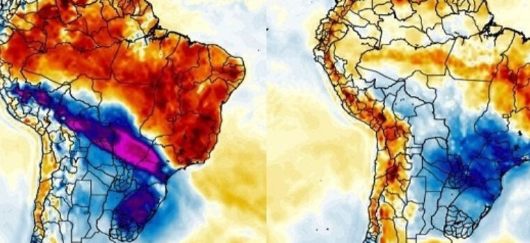 Temperaturas sobem em Minas, mas frente fria deve trazer frio recorde ao fim de semana; Norte de Minas também sentirá mudanças